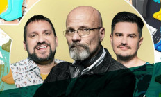 Dumaszínház - Saras tócsákban ugrálni - Tóth Edu és Szobácsi Gergő: Pódiumbeszélgetés Dr. Zacher Gáborral